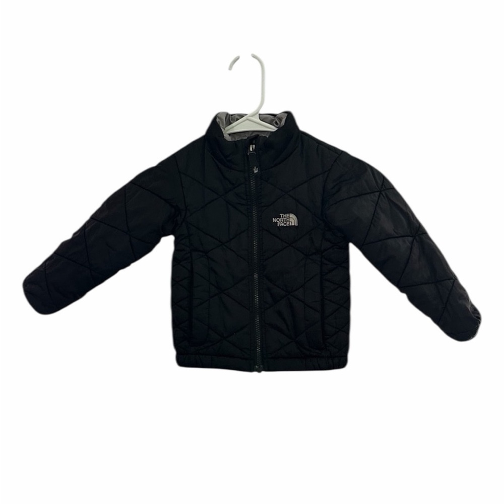 The North Face Black Quilted Kids Puffer Jacket - Size 2T - Pre-Loved
